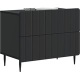  Noćni ormar Crna 62 x 34,5 x 49,5 cm Konstruirano drvo | shoptok.hr