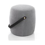 Tomasucci sivi tapecirani pouf drum, ø 40 cm | shoptok.hr
