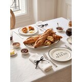 Sinsay Keramički tanjuri s natpisom Bon appétit 2 pack | shoptok.hr