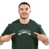Cedevita Olimpija Zelena napis majica