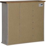 Viseći ormarić HALDEN 2 klizna vrata bijeli 75x22 5x70 cm bor | shoptok.hr