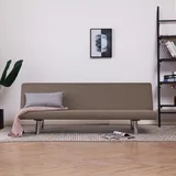  Kauč na razvlačenje od poliestera bež