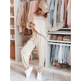 DStreet Komplet dresowy damski one size oversizowy DRESIS beżowy | Shoptok.si