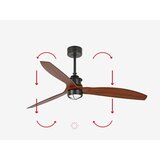 Faro 33395-10 - LED plafonski ventilator JUST FAN LED/16W/230V Ø 128 cm + daljinski upravljač | Eponuda.com
