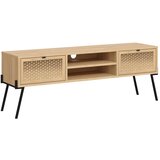Marckeric TV omarica v hrastovem dekorju v naravni barvi 140x51 cm Ecrin – Cene