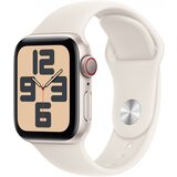 Apple watch se gps + cellular 40mm starlight aluminium case with starlight sport band - m/l" Cijene