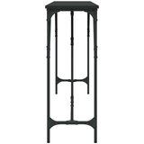  Konzolni stol crni 200 x 29 x 75 cm od konstruiranog drva | shoptok.hr