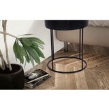 Livetastic MAJHNA NOČNA OMARICA, masivno mangov les črna | Shoptok.si