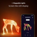 TWINKLY TW3RD140SPP-TEU - LED RGBW prigušiva spoljašnji irvas 160xLED IP44 Wi-Fi | Eponuda.com