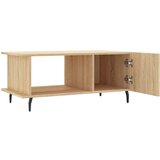  Stolić za kavu boja hrasta 90x50x40 cm konstruirano drvo | shoptok.hr