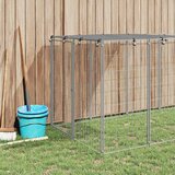  Kavez za pse srebrni 330 x 110 x 110 cm čelični | Eponuda.com