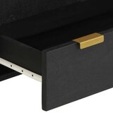  Visoka komoda crna 60 x 33 x 100 cm konstruirano drvo | shoptok.hr