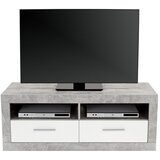Mömax tv-element malta, siva, bela | Shoptok.si