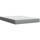  Krevet s oprugama i madracem svjetlosivi 140x190 cm od tkanine | shoptok.hr