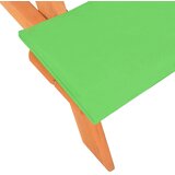 vidaXL dječji stol za piknik s klupama od masivne jelovine 89x79x50 cm | shoptok.hr