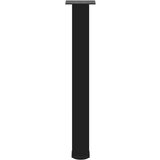 vidaXL Noge stolića za kavu 4 kom crne 72-74 cm čelik | shoptok.hr