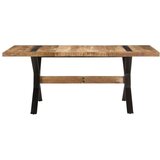  Jedilna miza 180x90x76 cm robusten mangov les, (20711097) | Shoptok.si