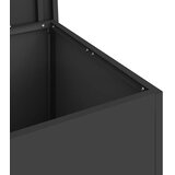  Vanjska kutija za spremanje Crna 80 x 50,5 x 50 cm Čelik | shoptok.hr