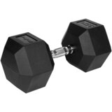  Gumom obložena bučica od lijevanog željeza HEX 35 kg REBEL ACTIVE Cijene