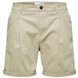 Selected Kratke hlače & Bermuda Noos Comfort-Gabriel - Pure Cashmere Bež