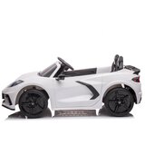 Lean_Toys Avto na akumulator Corvette Stingray TR2203 bela lea | Shoptok.si