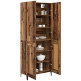 vidaXL Highboard Staro drvo 69,5 x 34 x 180 cm Konstruirano drvo | shoptok.hr
