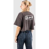 Vans Era Script Relaxed Crop T-shirt faded black | Shoptok.si