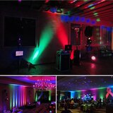 MOSFIATA RGB DJ LED PAR reflektor z daljinskim upravljalnikom Cene