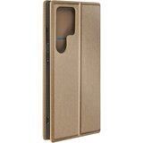 AVIZAR Ovitek za Galaxy S24 Ultra Card Holder Video Support Magnetic Flip, Zlata, (5000011039) | Shoptok.si