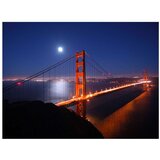  Tapeta - Golden Gate Bridge at night 400x309 | shoptok.hr