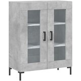  Visoka komoda siva betona 69,5x34x180 cm od konstruiranog drva | shoptok.hr