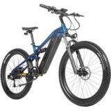BENFUTO PH001 električno kolo za odrasle, 48 V/500 w brezkrtačni motor, baterija panasonic 48 V/20 ah, pnevmatike 27,5*2,8, polno vzmetenje, dvojne hidravlične zavore(modra), (21233957) Cene