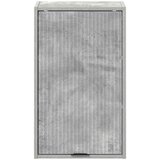  Kupaonski ormar Zidne s vratima Betonski sivi 39 x 23,5 x 65 cm | shoptok.hr