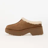 Ugg Klompe 'New Heights' zeleno smeđa / vuneno bijela