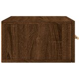  Zidni noćni ormarić boja smeđeg hrasta 35 x 35 x 20 cm | shoptok.hr