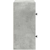 vidaXL Knjižna omara betonsko siva 40x24x52 cm inženirski les | Shoptok.si