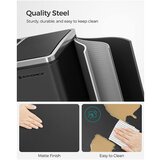 Songmics Koš za smeti 3 x 18 L, črn | Shoptok.si