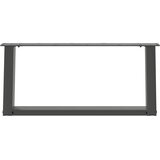  Noge za klub stolić U-oblik 2 kom antracit 60 x (30-31) cm čelik | shoptok.hr
