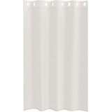 Voile zavjesa sa zavjesama 2 pcs Krema 175 x 140 cm Poliester | shoptok.hr