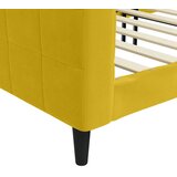  Dnevni krevet žuti 80 x 200 cm baršunasti | Eponuda.com
