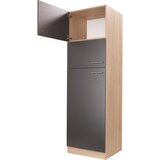 RESPEKTA Omara Za Vgradno Napravo Merle, Barva Hrasta, Siva | Shoptok.si
