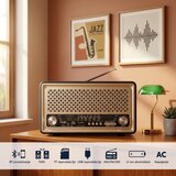 Retro Bluetooth radio 6690BT/B | Eponuda.com