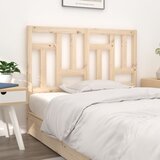 Maison Chic posteljno vzglavje - vzglavna omarica - nočna omarica 125,5x4x100 cm trdna borovina, (21704156) | Shoptok.si