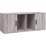 TV omarica siva sonoma 100x35x40 cm inženirski les, (20730816) | Shoptok.si