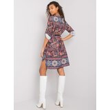 Italy Moda Dress-DHJ-SK-5766.60-navy blue | Shoptok.si