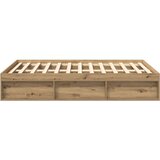 vidaXL Okvir kreveta bez madraca boja hrasta artisan 160x200 cm | shoptok.hr