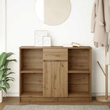  Komoda s ladicama artisan hrast 101x35x76 cm konstruirano drvo | shoptok.hr