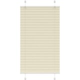 vidaXL Plisirana roleta krem 75x100 cm širina tkanine 74,4 cm Cijene