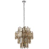  Endon 72744 - Kristalni luster na lancu VIVIANA 12xE14/40W/230V zadimljena | Eponuda.com