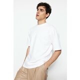 Trendyol T-Shirt - White - Relaxed fit Cene